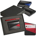 Fairview Card Case & Stylus Pen Gift Set